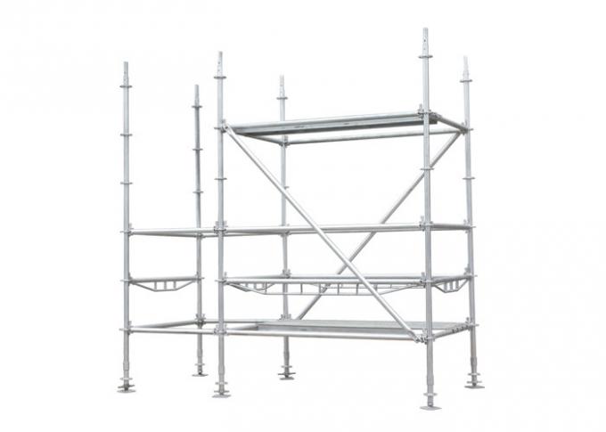 高層ビルのための HDG Q235 Q345 リングロック の足場システム